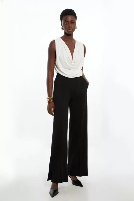 Online Karen Millen Tailored Ponte Suit Set black